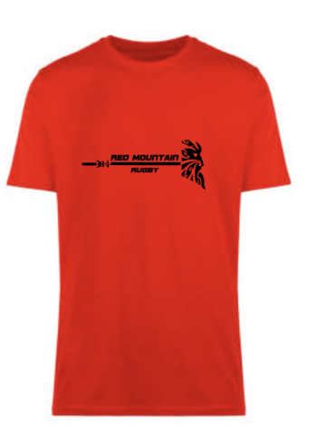 Red Mountain T-shirt (Red) (2XL-4XL)